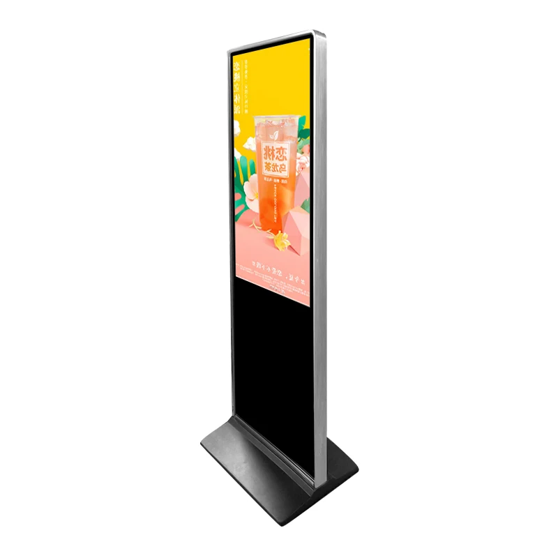 49/55  inch lcd touch screen display vertical digital signage kiosk for advertisement