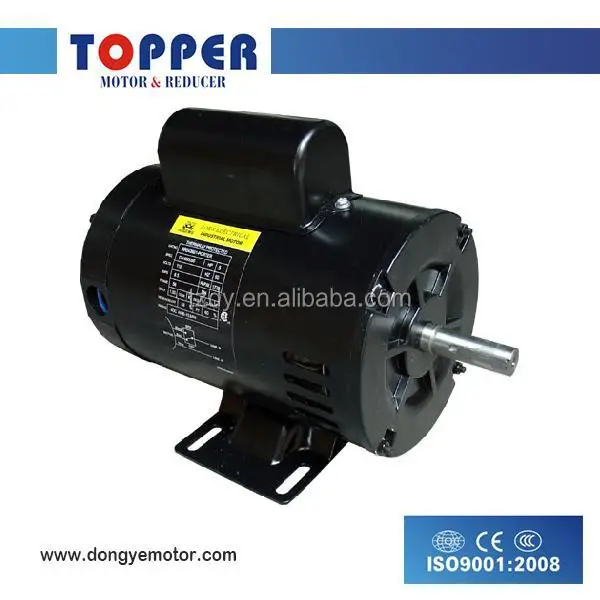 NEMA single phase induction motor 0.25-5HP 48C/56C/143TC/145TC/182TC/184TC 3600RPM