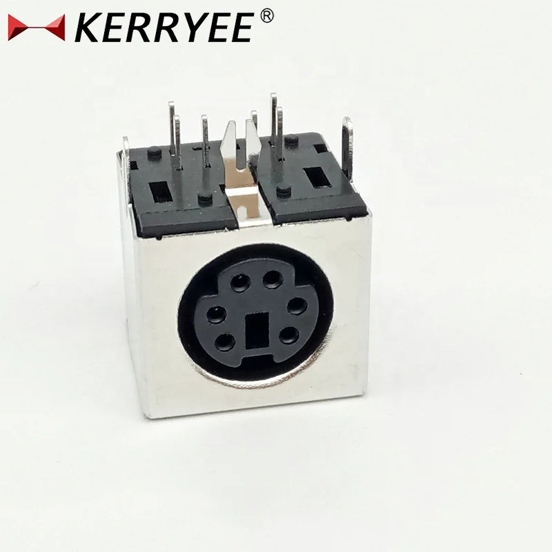 S видео терминал ТВ адаптер мини din 6P разъем