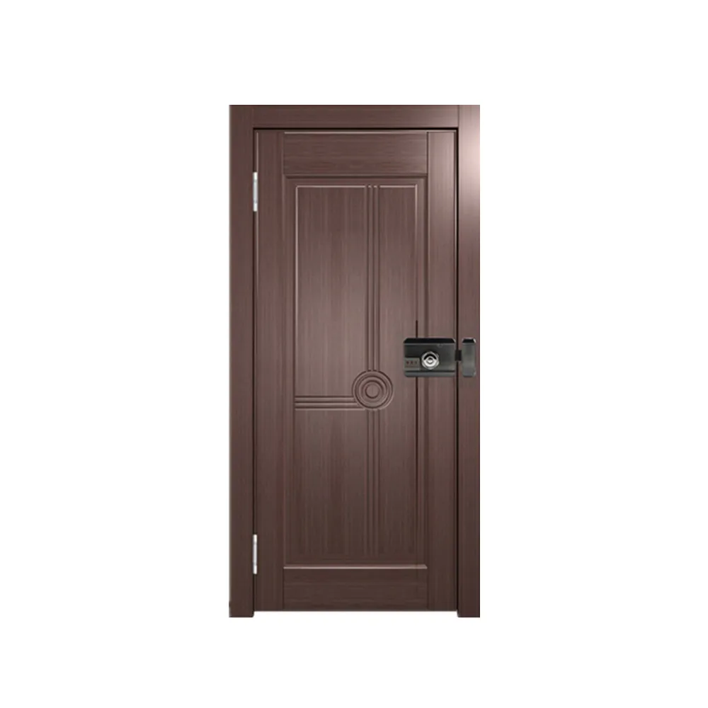 High Security Anti-theft Intelligent Electric Rim Lock with Double Cylinders Support Remote Controller, RFID Card Reader