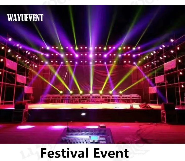 Dmx512 Disco Dj Stage Lighting High Bright 230w sharpy 7r beam moving head light