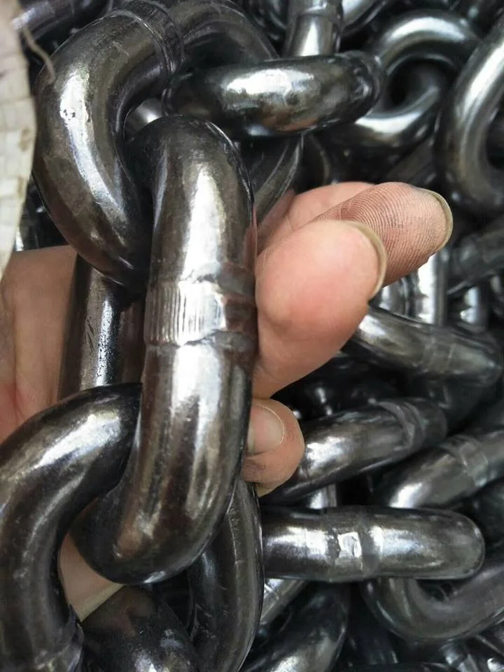 G80 Lifting Chains 80 Grade blackened for hand chain blocks or electric chain blocks