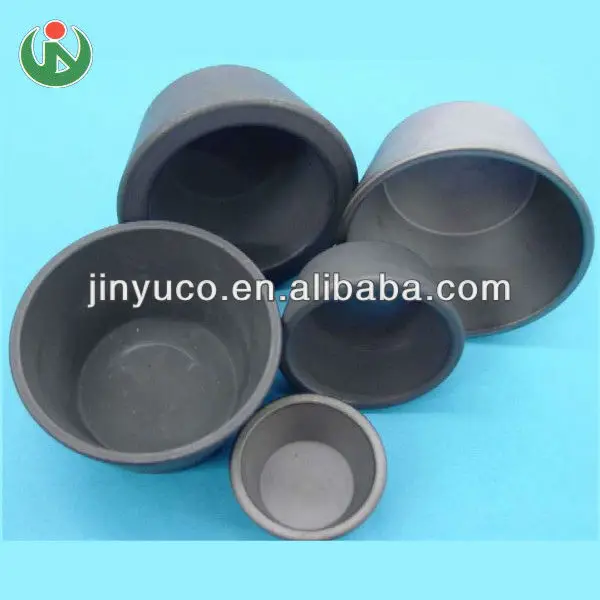 Graphite SiC crucible for melting copper,metal,gold,aluminium in induction furnace