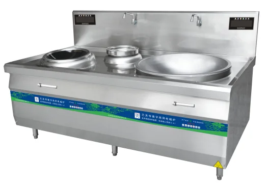 Commercial Restaurant Hotel Kitchen Equipment Stainless Steel Big Induction Cooker