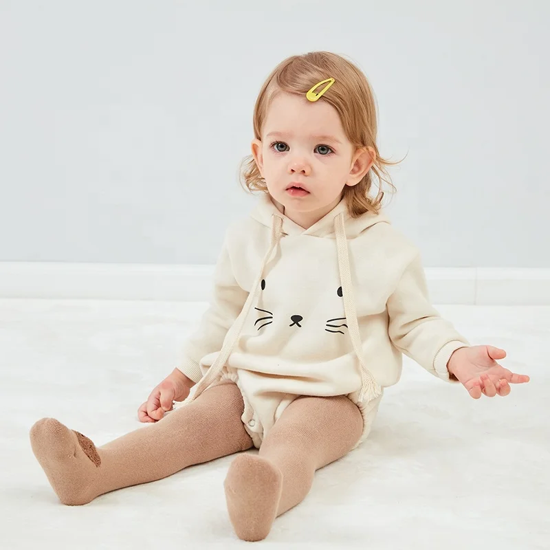 
New Cute Animal Kids Winter Thick Terry Cotton Baby Pantyhose Soft Fabric Children Tights 