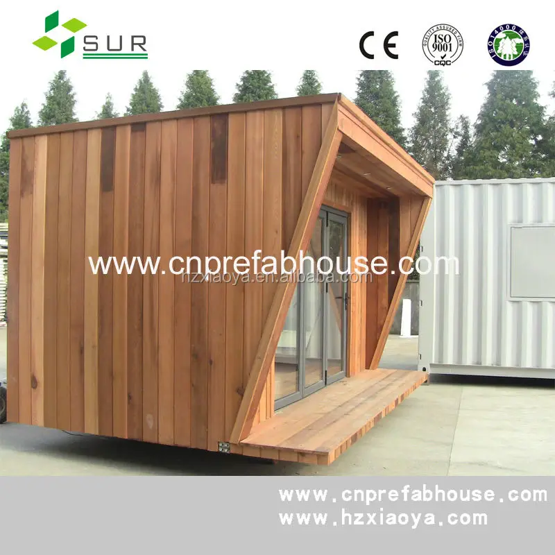 Modular living folding shipping prefabricated wooden house kit price low cost modern prefab container house