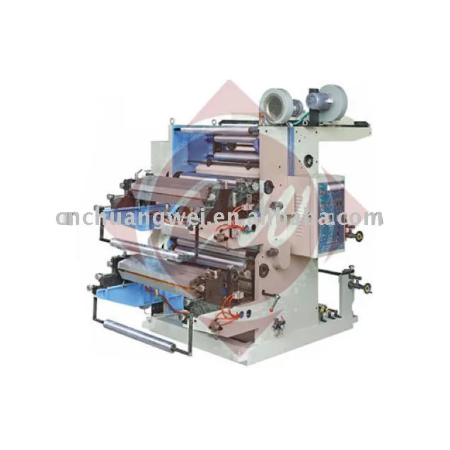 Flexography Printing Machines Flexographic Printer Plastic Rolling Film Automatic Multicolor CHOVYTING 1900*2200*2300 CN;ZHE 7kw