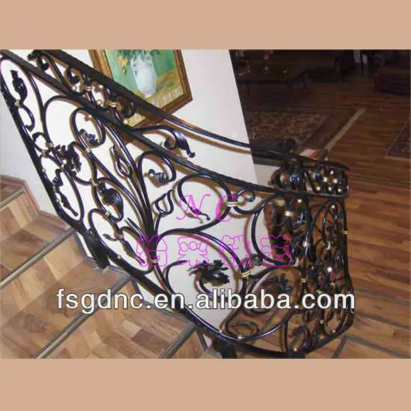 
Перила для лестницы из кованого железа 