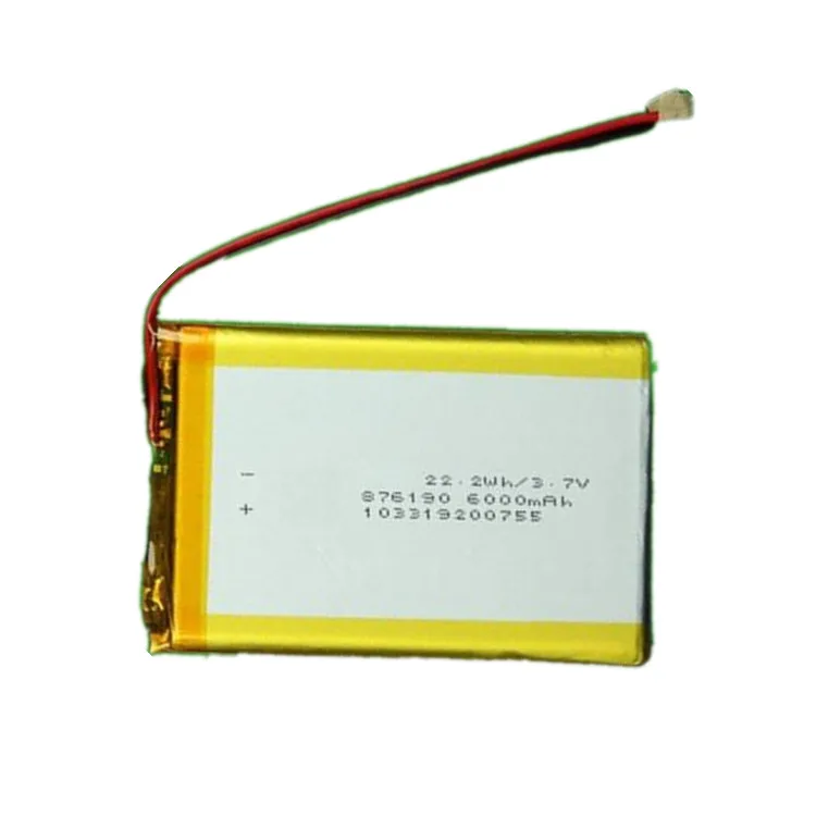 Wholesale Battery lipo 3.7v  6000mah battery for GPS Tracker