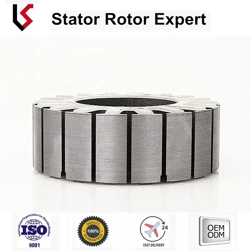 OD90 Motor rotor and stator core lamination winding rotor stator motor pump parts stator and rotor lamination stamping