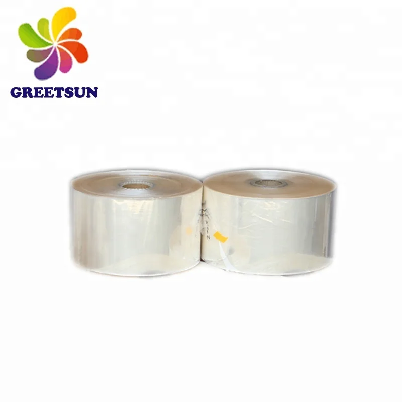 High quality clear pe/pof shrink film heat roll bag