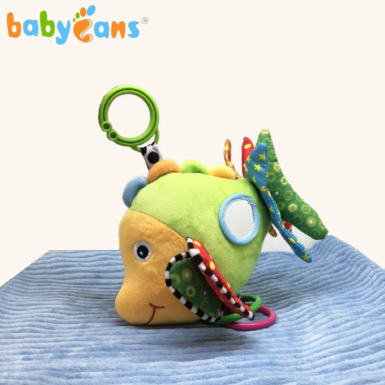 Babyfans hanging stuffed plush baby toys fish guangzhou toy free samples available