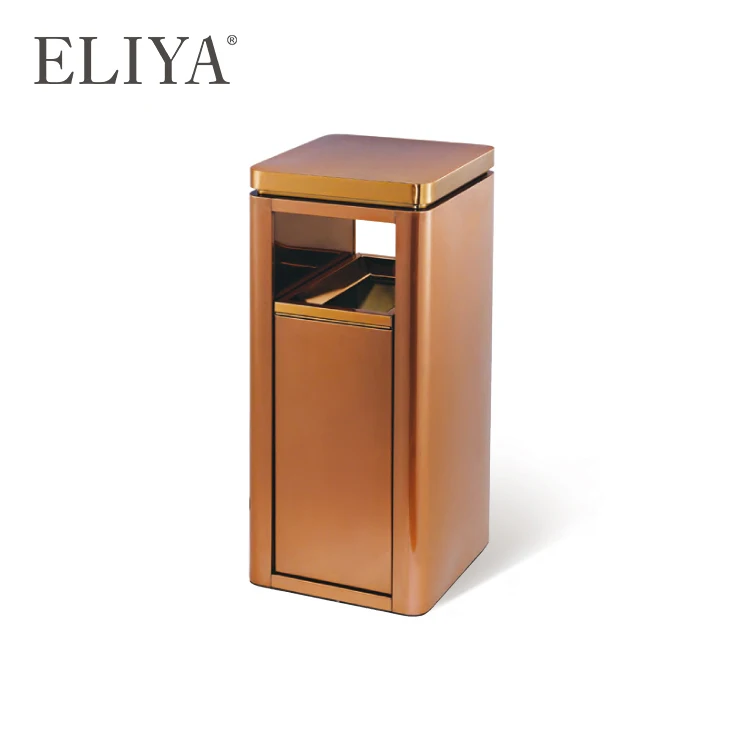 Large Kitchen Bucket Office Hotel Lobby Waste Garbage Bin Trash Can For Sale