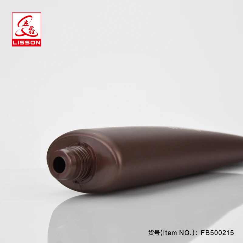 200ml eco friendly OEM cosmetic plastic packaging matte tube