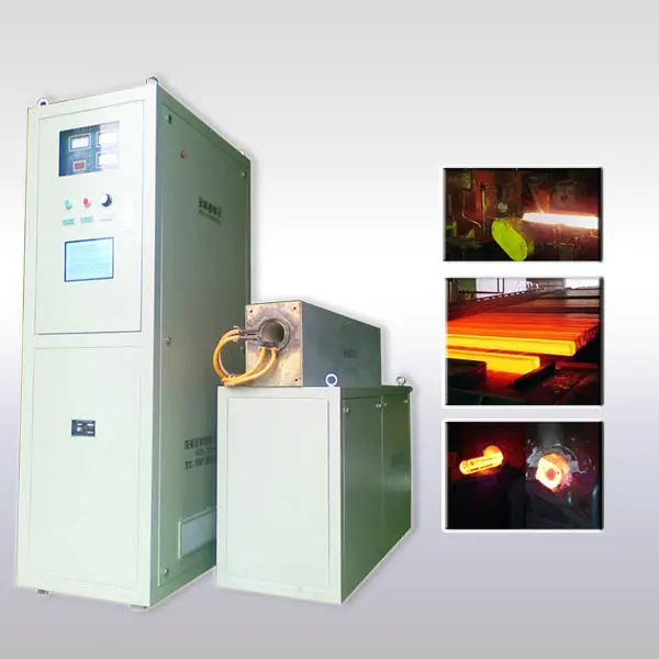 Медь стали железный прут индукционного нагрева станок для ковки