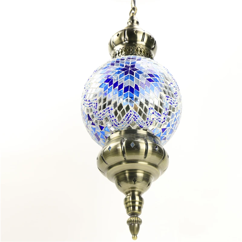 handmade Mosaic Art single Turkish Chandelier Lamps CC1X01