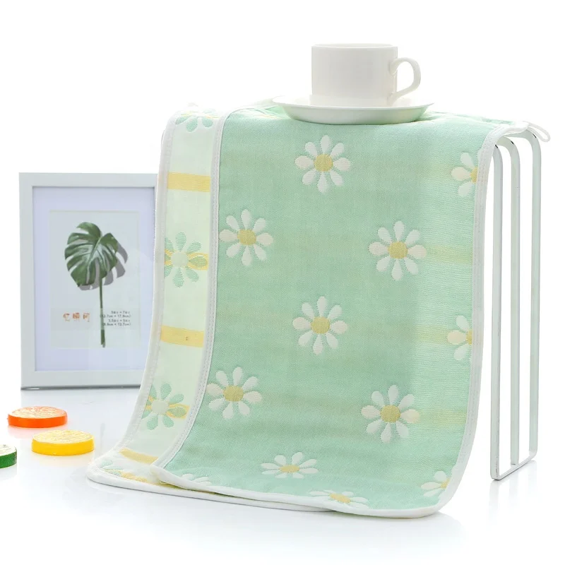 China factory supply oem super quality absorbent soft skin-friendly baby six layer gauze bath towel 100 cotton