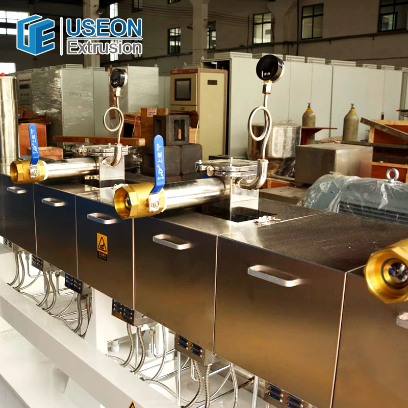 Высокий крутящий момент EPS epa экструзии машины гранулирования пластиковых Двойной Винт Экструдер pe экструдер рецептуры