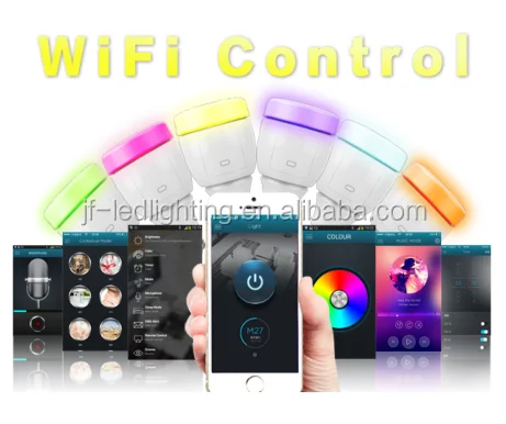Amazon wholesale 12w smart led light&smart lamp,WIFI control LED bulb