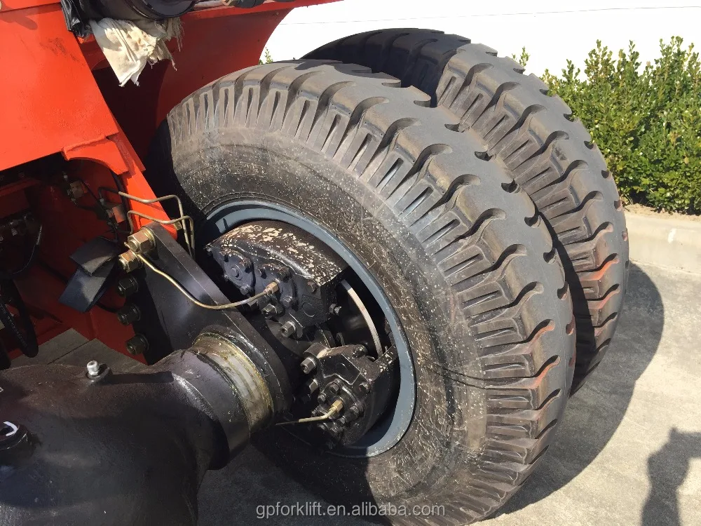 8Ton 3m lift height diesel forklift truck with ISUZU engine