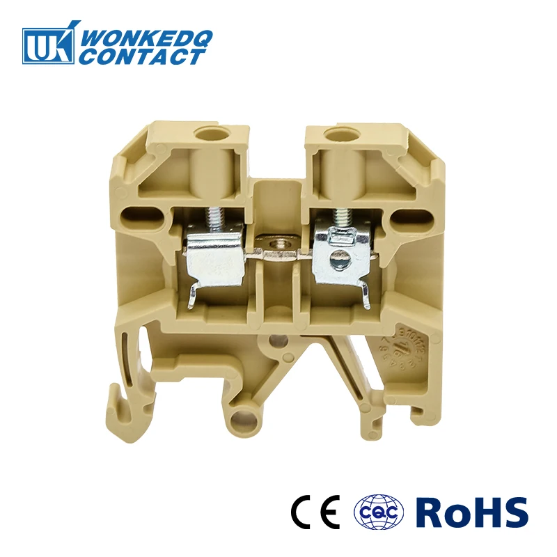 JSAK 2.5EN din-рейку 2,5 мм винтовой разъем клеммные блоки