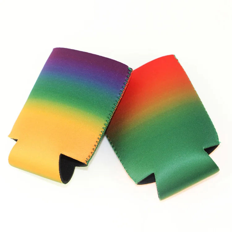 EDIOM 5mm neoprene drink custom slim 12oz beer can cooler