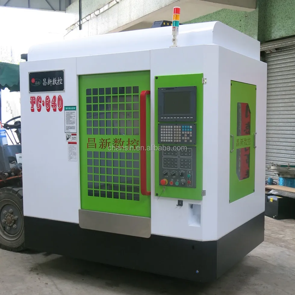 Fanuc control system robodrill/mini metal cnc milling machine/cnc tapping center TC-640