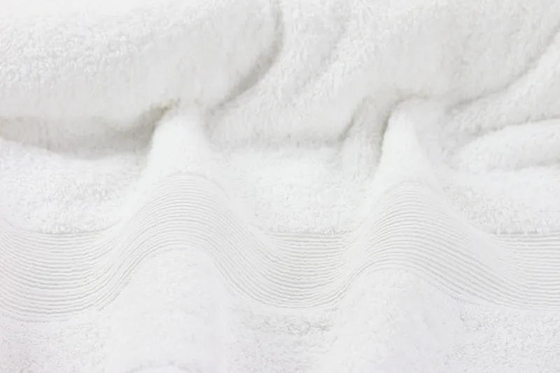 
In Stock Premium Quality Long Stapled Cotton 620gsm Thick Terry Yarn White Color 5 Star Hotel Bath Towels 