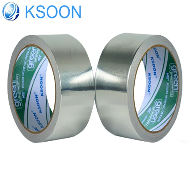 Heat resistant aluminum foil tape for refrigerator and freezer