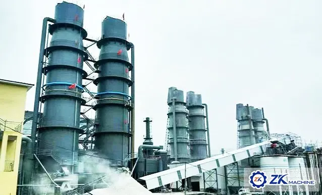 China Cement Plant Vertical Shaft Lime Kiln