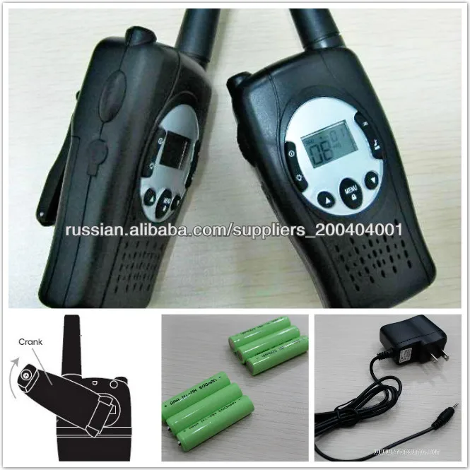 Crank динамо уоки-токи- новый уоки-токи