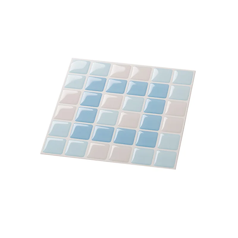 Idrinson Ванная Кухня PET & PU стикер мозаика стены шифер плитка стикер