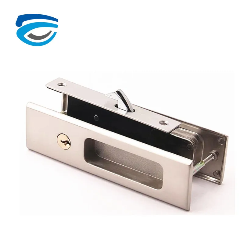 
High Quality Zinc Alloy Sliding Door Lock for Wooden Doors 