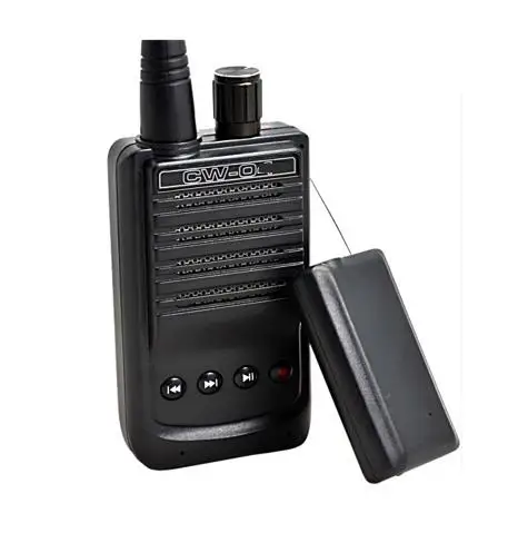 CW04 Wireless Audio Transmitter audio With Voice recording Taking Audio Function