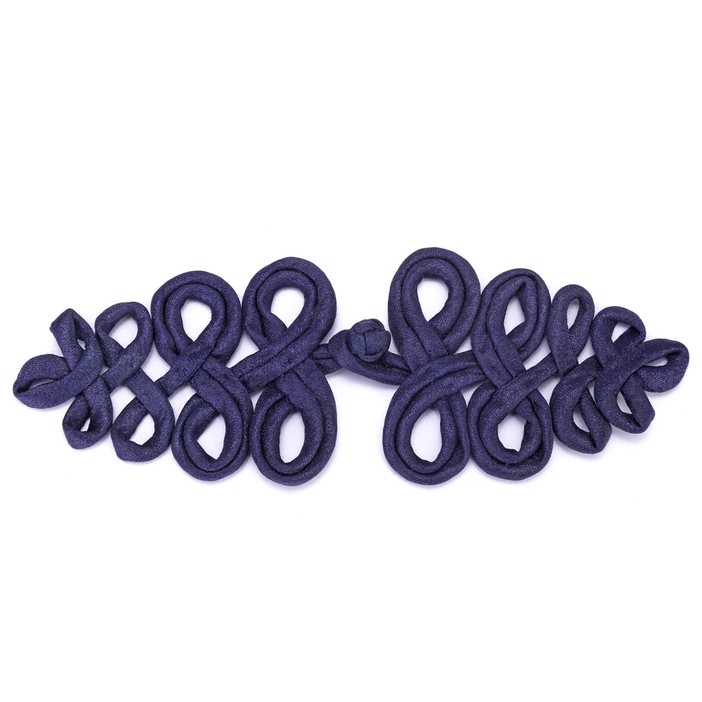 Fashion womens dress & coat chinese knot frog closures button fabric Binding knot button