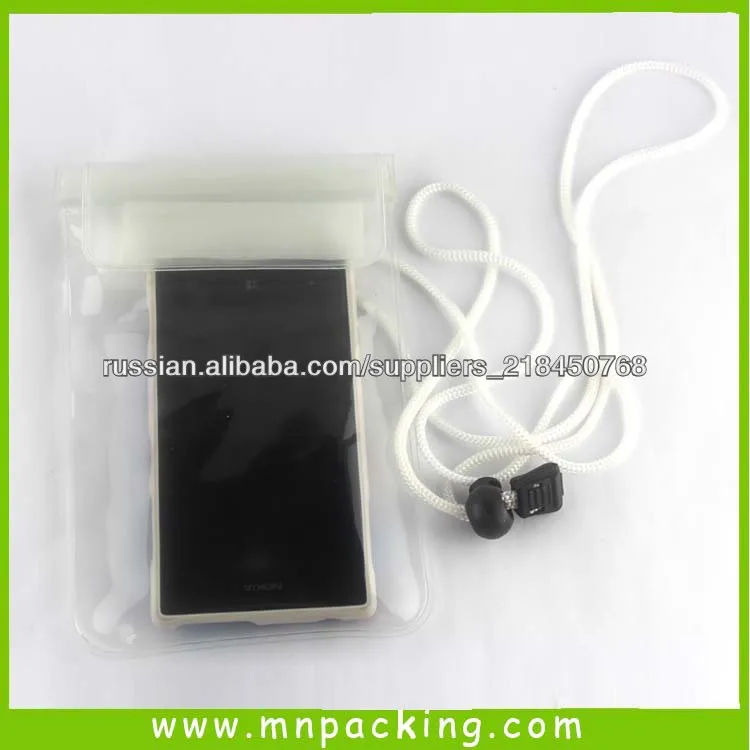 custom printing waterproof cell phone bag