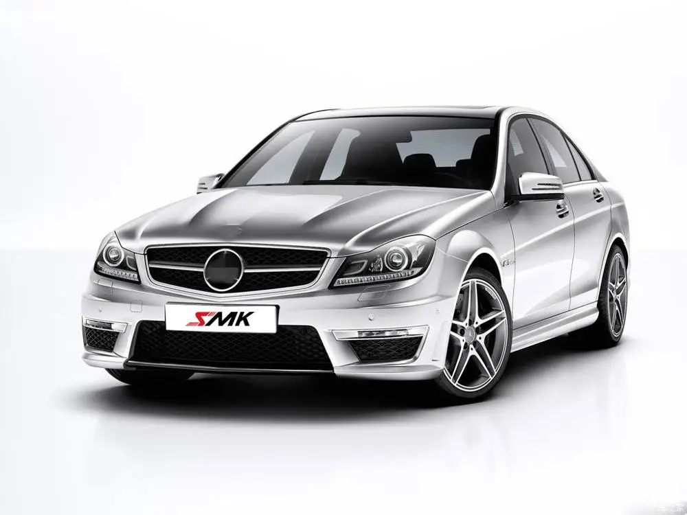 
2012-2014 M-ERCEDES W204 C CLASS C63 A--MG STYLE LED HEADLIGHTS BLACK 