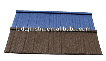 Красочные цинкования пальто камень с покрытием черепица