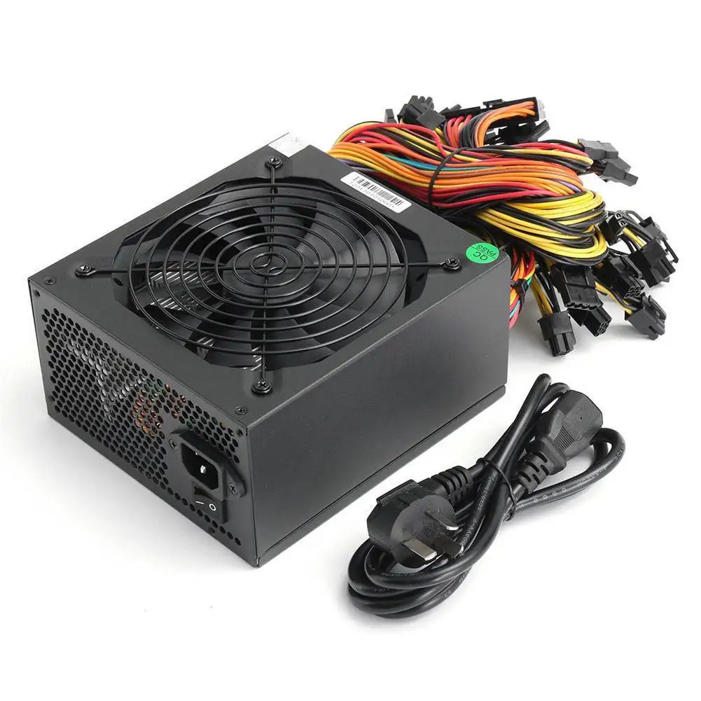 1800w Power Supply PSU Support 6 GPUs GPU Designed 80+