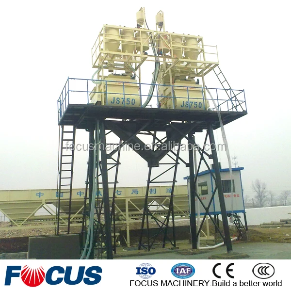 
35m3/h mini concrete batching plant for sale 