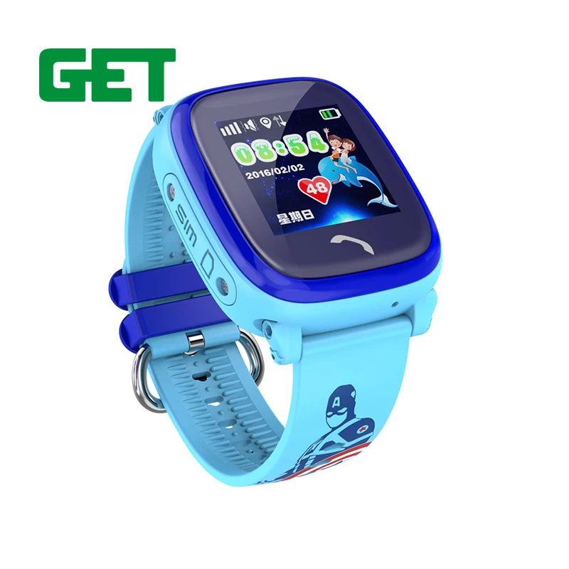 2017 DF25 с SOS GPS безопасной зоны магнитного заряда брандмауэр Дети GPS smart gps трекер