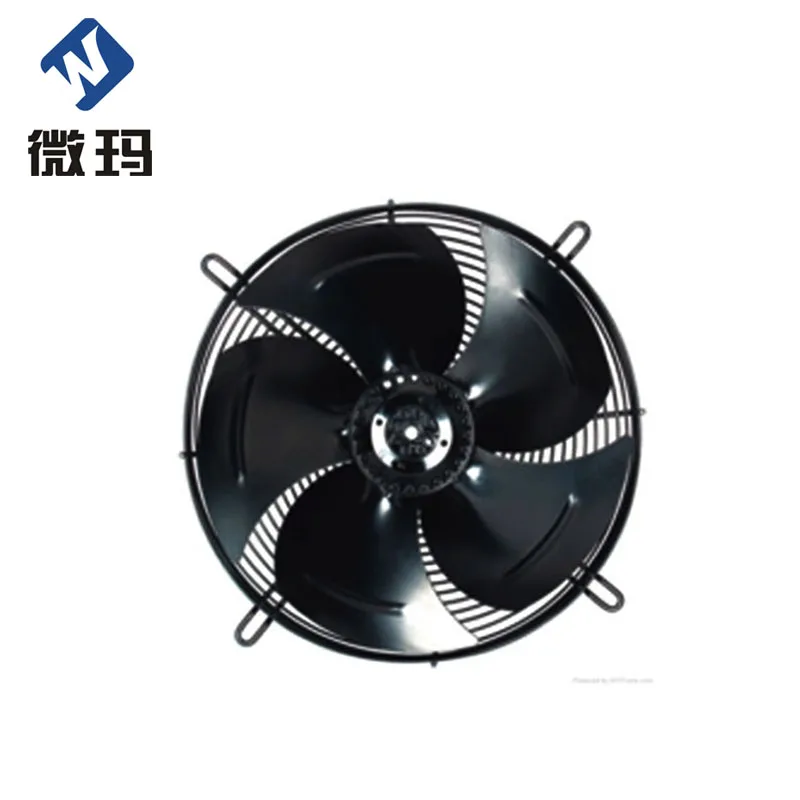 China fastener supplier 450mm Metal Blade AC Compact Fan axial fan efficiency