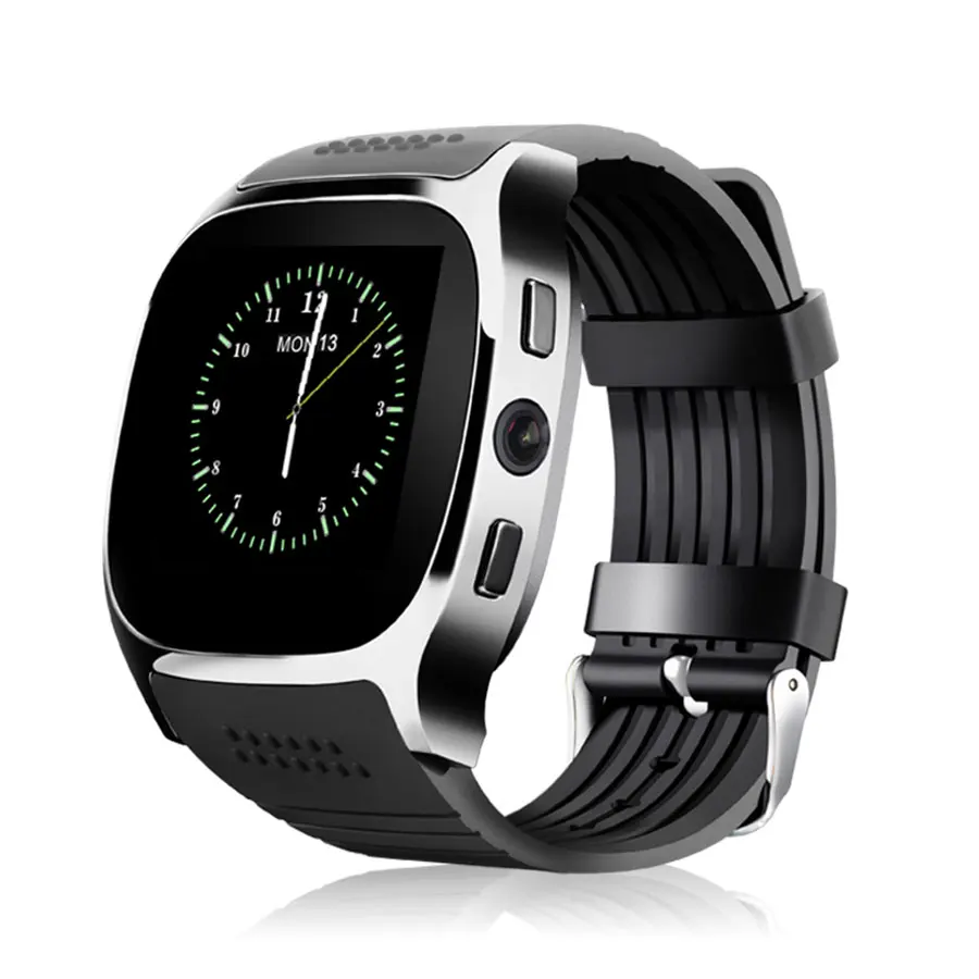Best selling T8 Smart Watch Water Proof Multifunctional Smart Watch Phone Support SIM Card Camera WIFI BT GPS Call For Iphone
