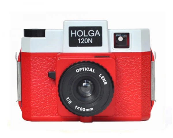 Оптовая продажа, пленочная камера Holga 120N, пластиковая мини-камера Lomo с ручным управлением f = 60 мм, мгновенная камера среднего формата с фиксированным фокусом