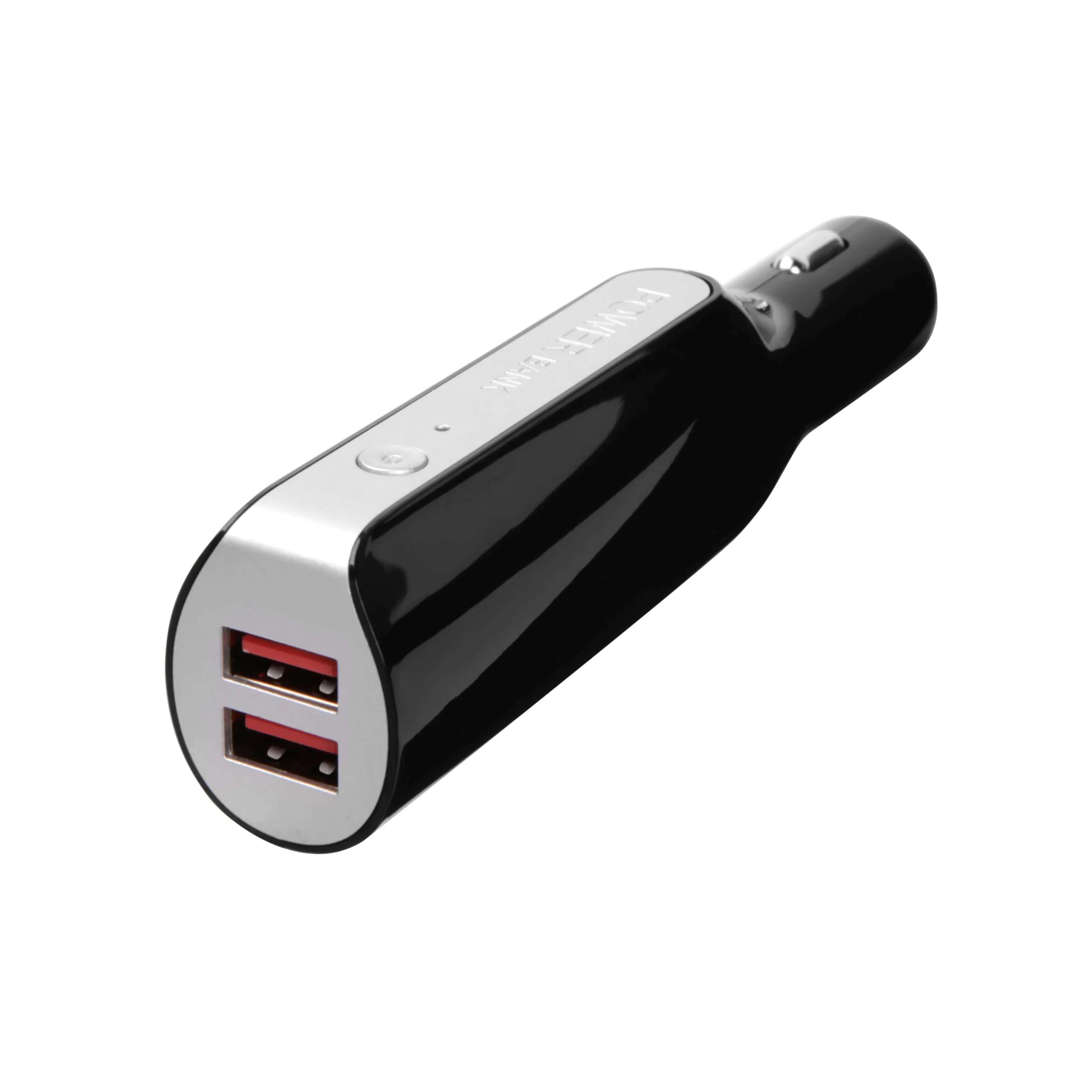 
Power charger adapter 2 USB ports car mini charger 5V/2A portable power source 