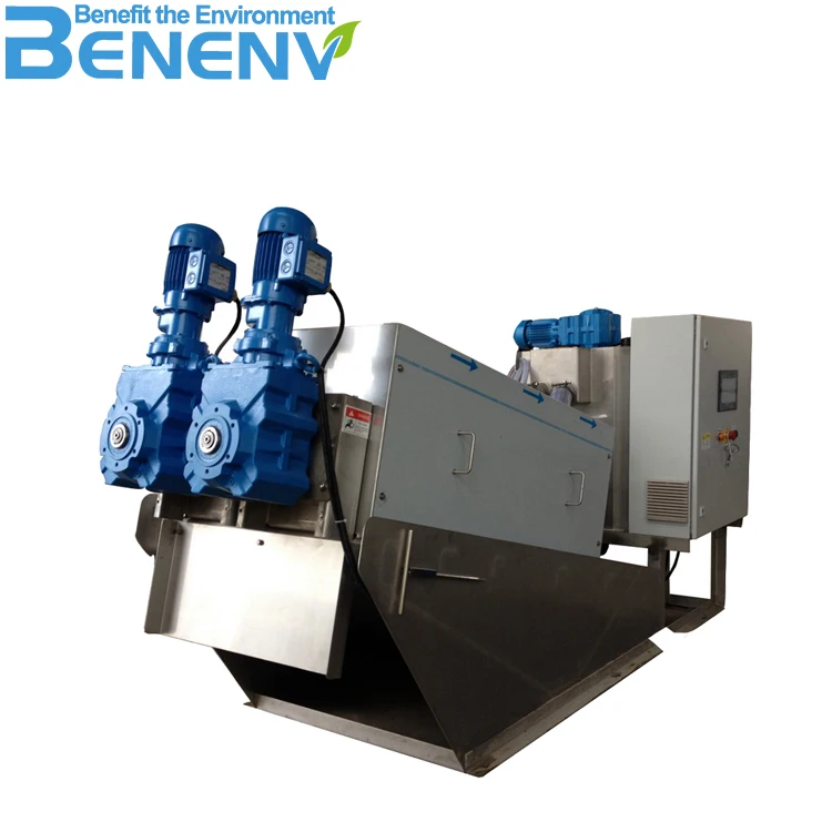 MDS202 Экспорт в Европу шлама винт пресс сепаратор