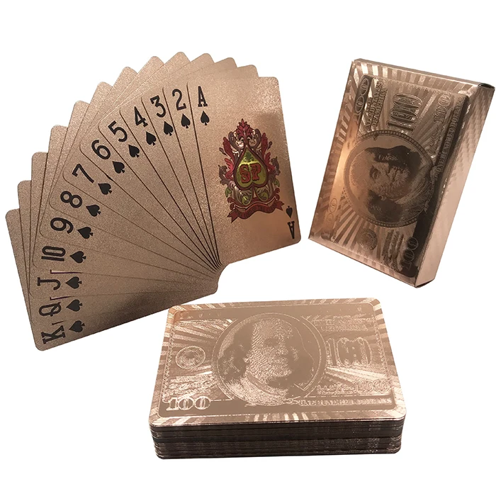 GS-18055 New High Quality Custom PET Playing Poker Cards For Promotional