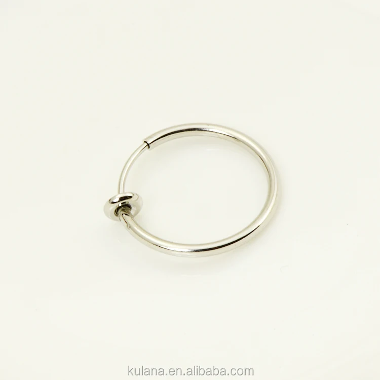 15 mm Wide Spring Fake Septum Body Jewelry Magnetic Lip Piercing