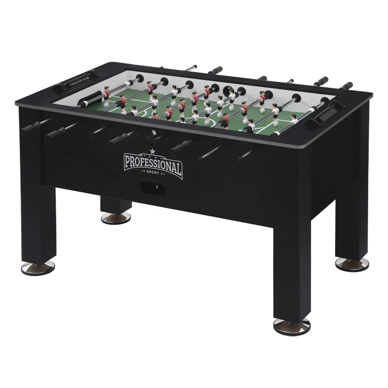 new indoor wooden soccer football goal kicker foosball table with accessory kit