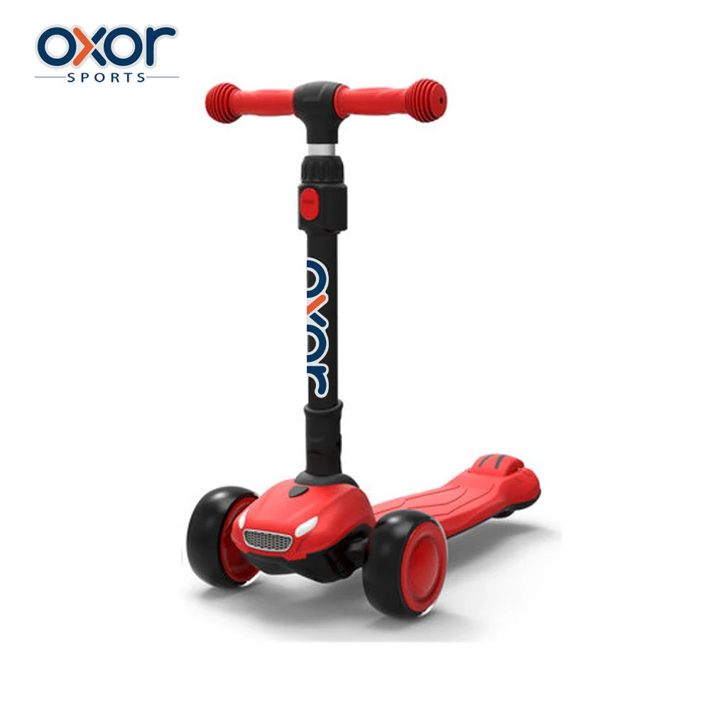 Прямая поставка с завода, детский складной самокат со светодиодной подсветкой